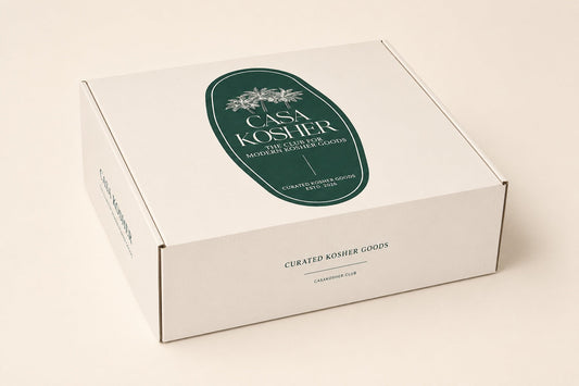 Casa Kosher Drop 001 curated kosher goods box